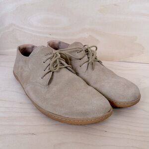 💎LIKE NEW EU40 Vivobarefoot Tan Suede Dress Shoes